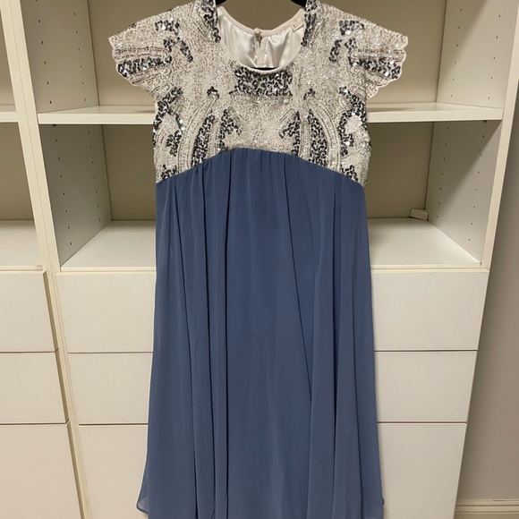 Anthropologie blue dress - Picture 1 of 3